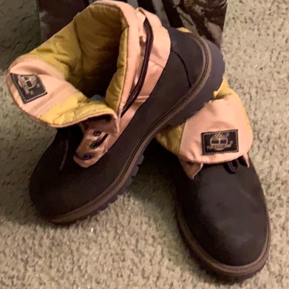 Timberland Roll Top Boots